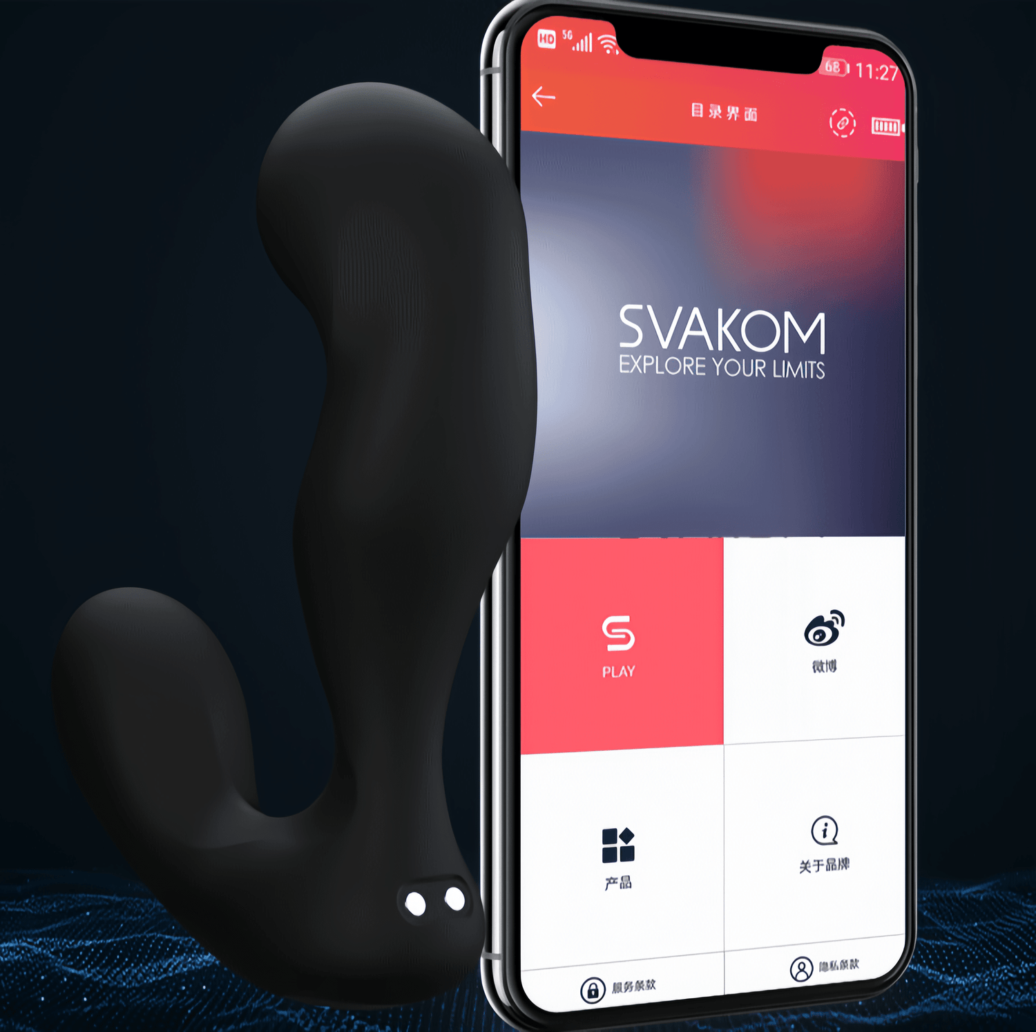 The Bluetooth app control interface supports remote adjustment of pulse intensity and vibration mode, freeing your hands.