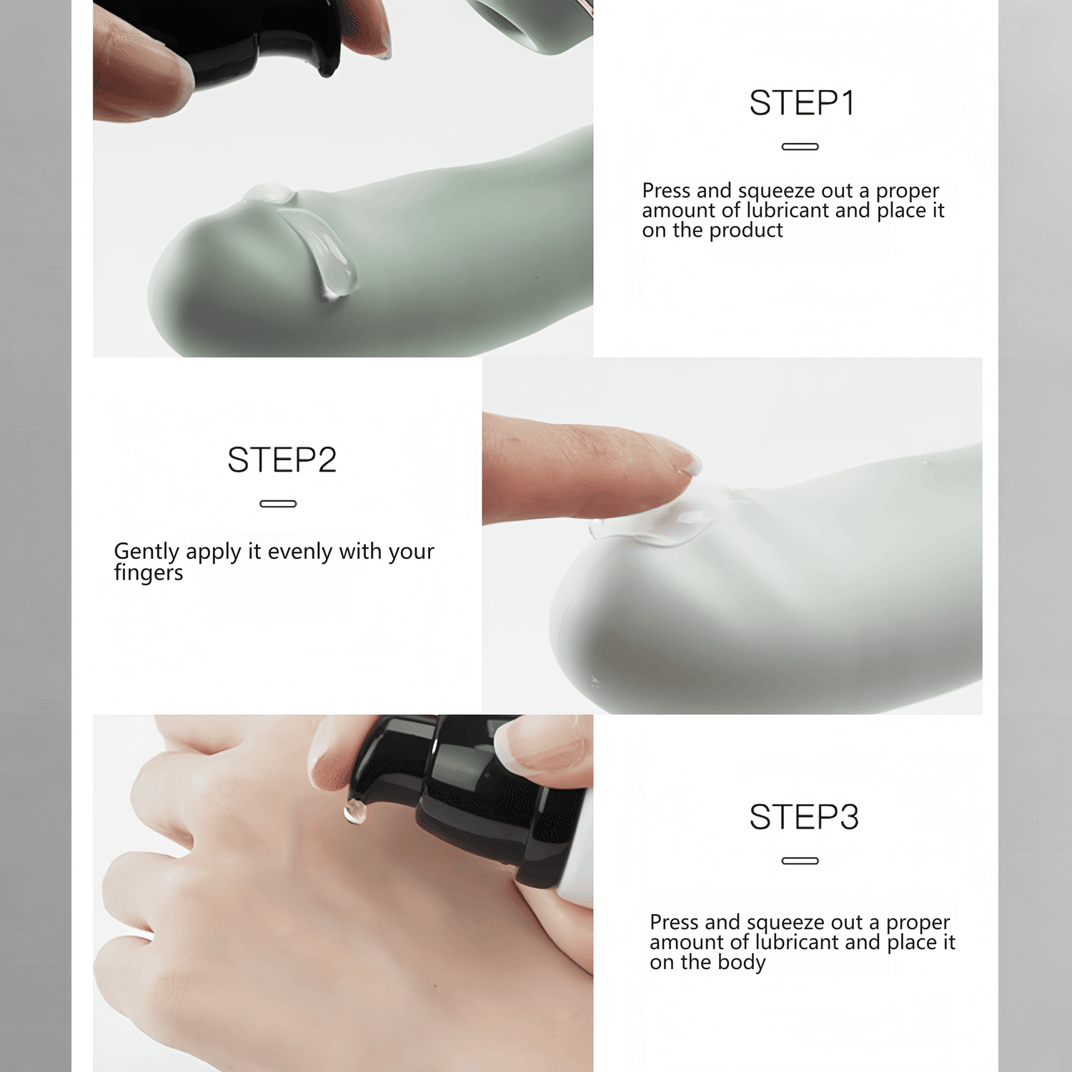 Sex toy maintenance scenarios - Lubricated silicone massage rods extend life