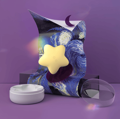 The product's creative integration with Van Gogh's "The Starry Night" highlights its artistic inspira