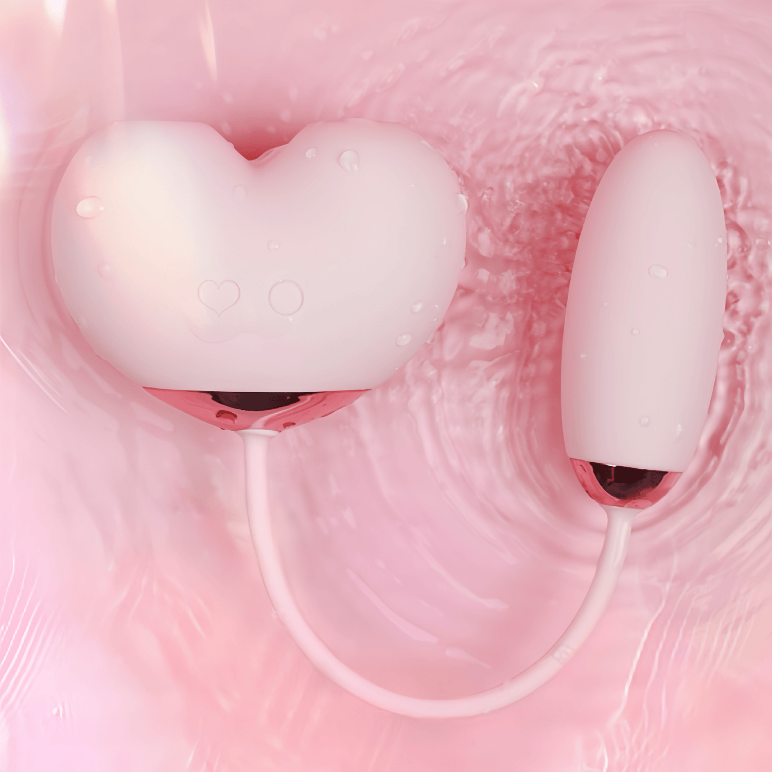 Waterproof design supports underwater rinsing, perfect for bathroom use.
