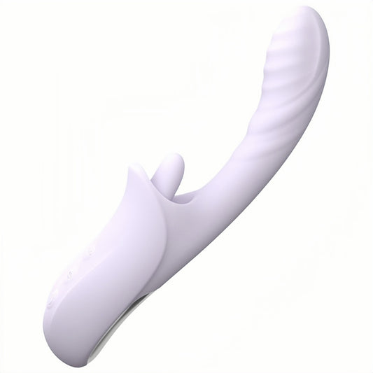 Close-up of the skin-friendly silicone material: soft, odorless, and safe for worry-free licking.