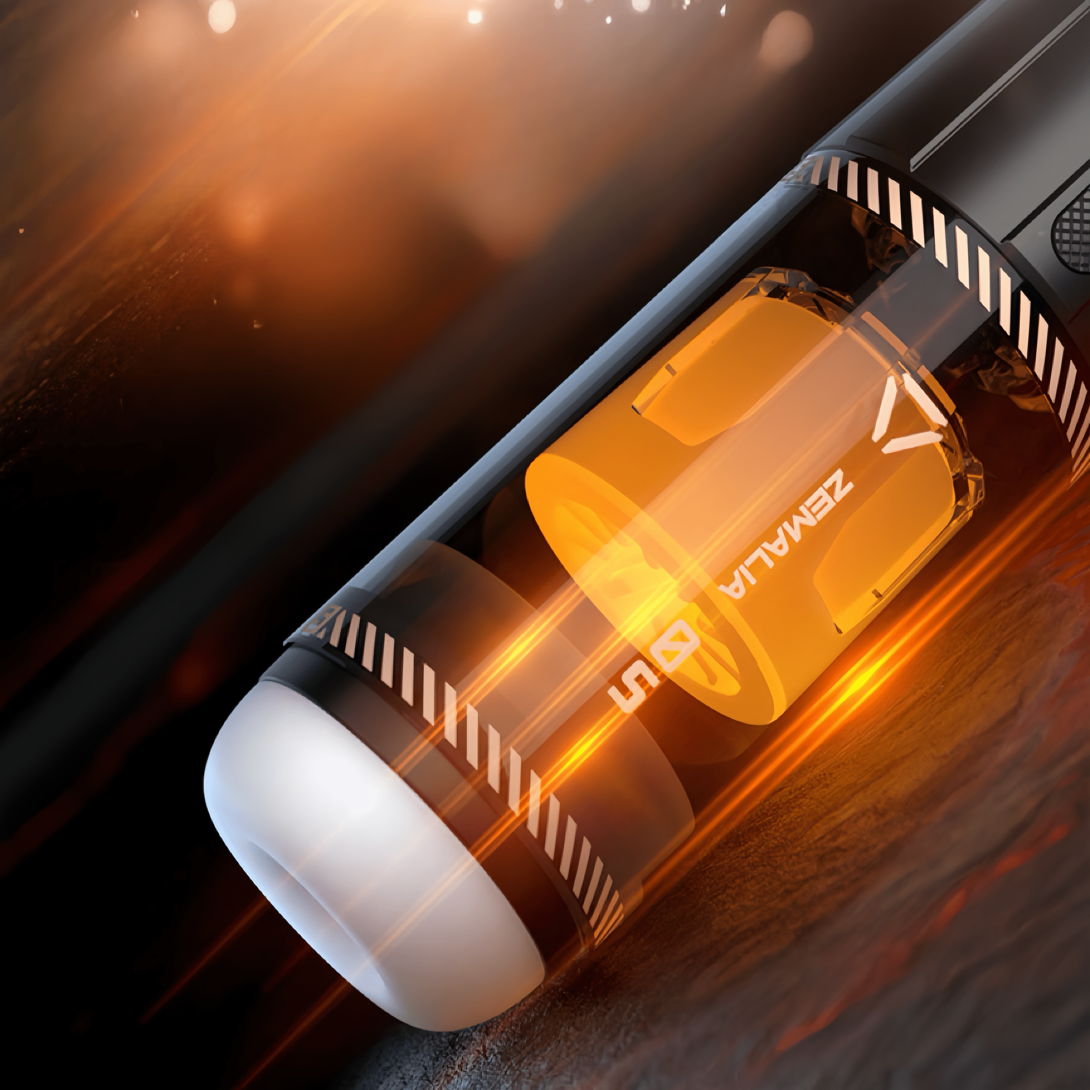 Demonstration of the 360° surround heating function, reaching temperatures between 38.5°C and 42°C, perfectly matching the human body's arousal temperature.