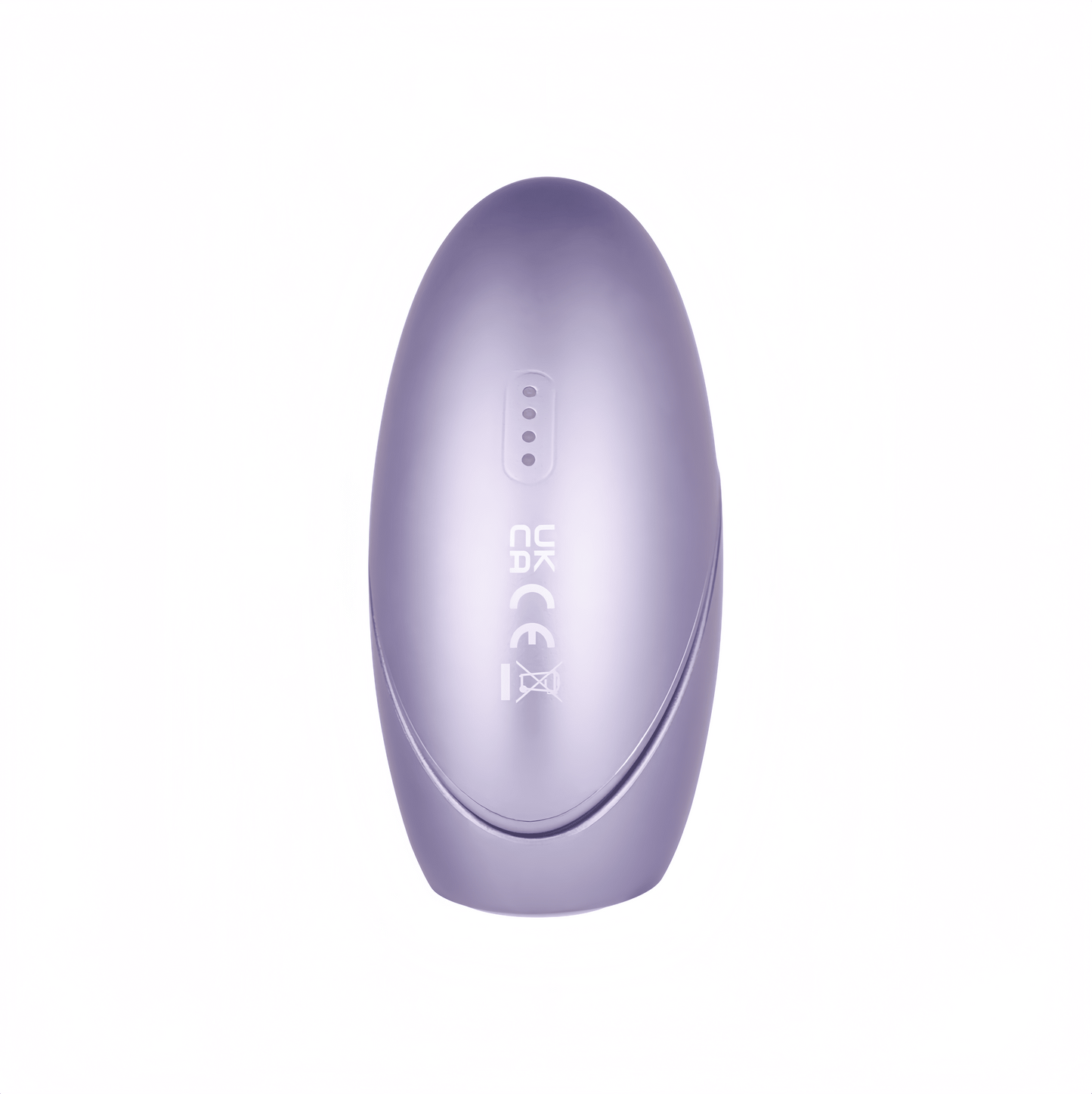 SVAKOM's Starry Sky Projection Vibrator comes in a metallic lilac color scheme. It measures 110*42*84mm and weighs 160g. Made from a combination of silicone and ABS.