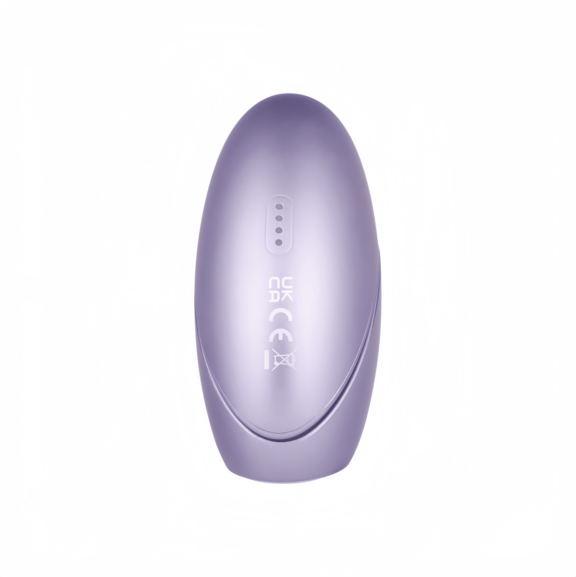 SVAKOM's Starry Sky Projection Vibrator comes in a metallic lilac color scheme. It measures 110*42*84mm and weighs 160g. Made from a combination of silicone and ABS.