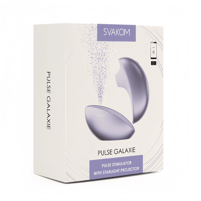 Gift-quality packaging in a stylish metallic lilac color scheme, perfect for gift giving.