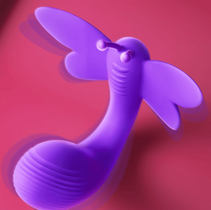 Diagram of dual-point synchronous resonance technology, which triggers simultaneous stimulation from top to bottom, increasing stimulation intensity and coverage.