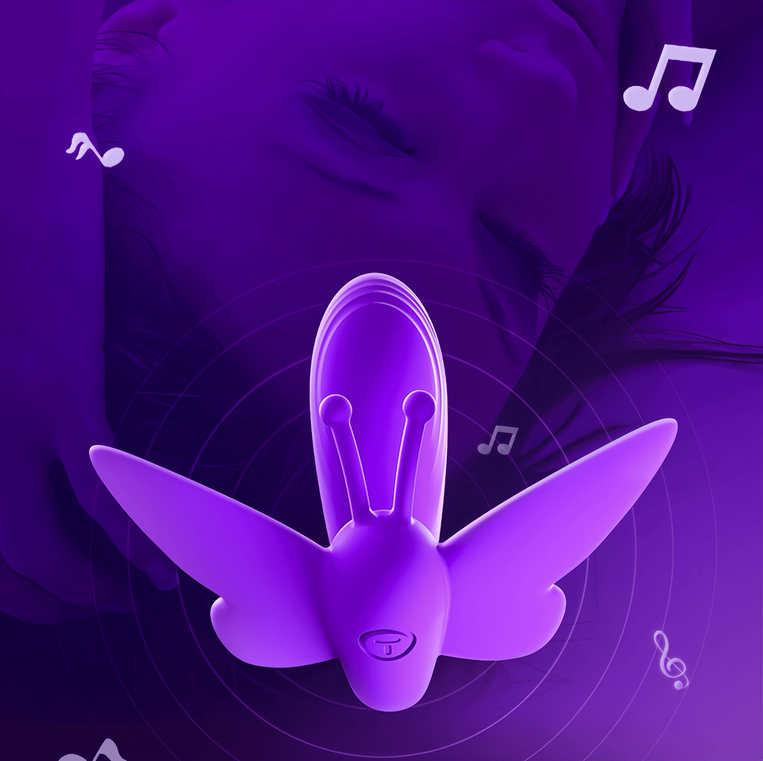 This app demonstrates the music mode, automatically adjusting the vibration intensity based on the decibel level of external sound, adding to the rhythmic fun.