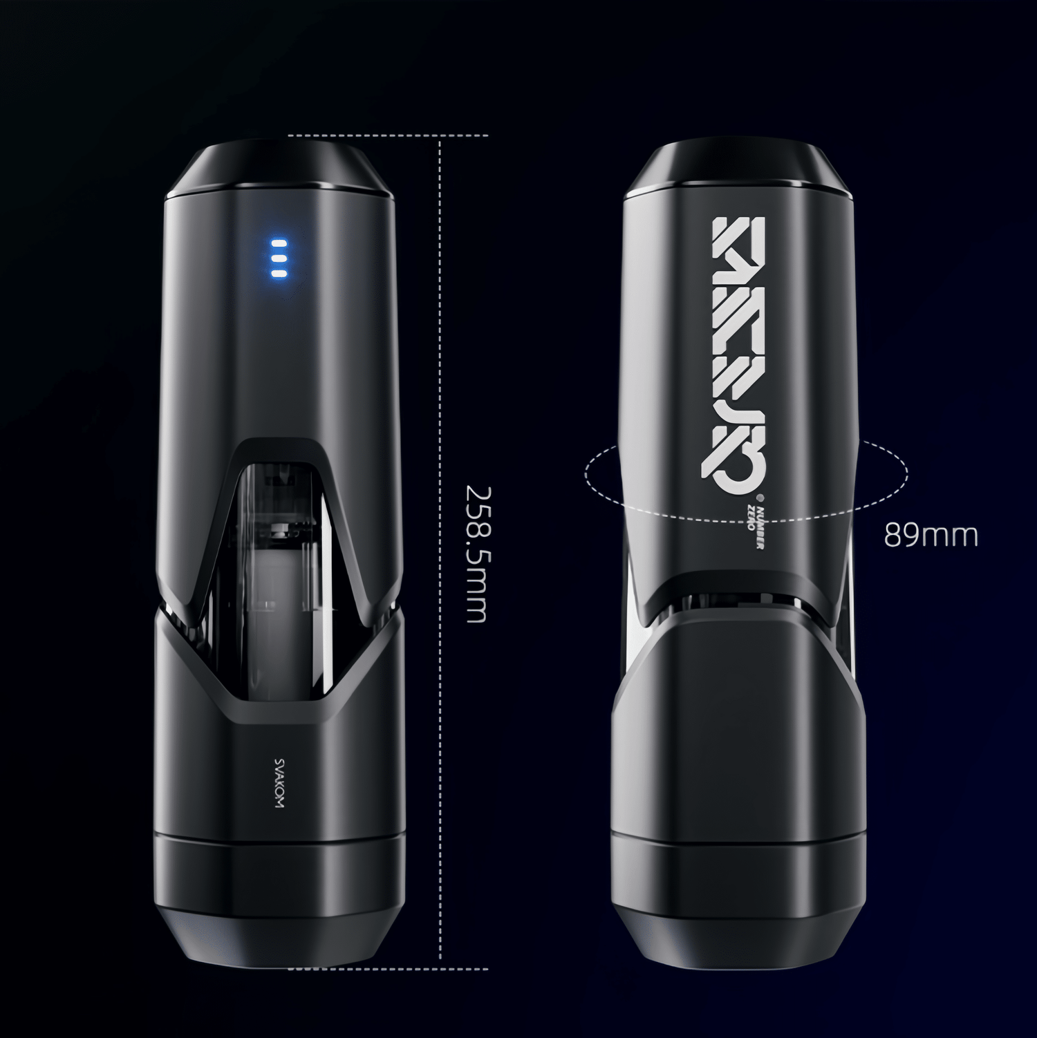 The SVAKOM Zero Battleship electric masturbator features a mecha-inspired design, a 258.5 x 89mm battleship hull, and a weight of 1070g for a stable feel, breaking the limitations of traditional sex toy design