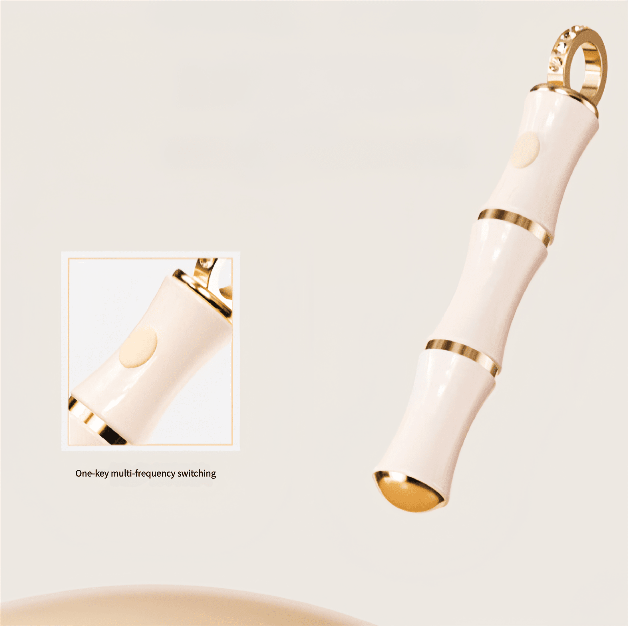 One-button control: Press and hold for 1.5 seconds to turn the device on and off, and click to switch modes. Simple and intuitive operation.