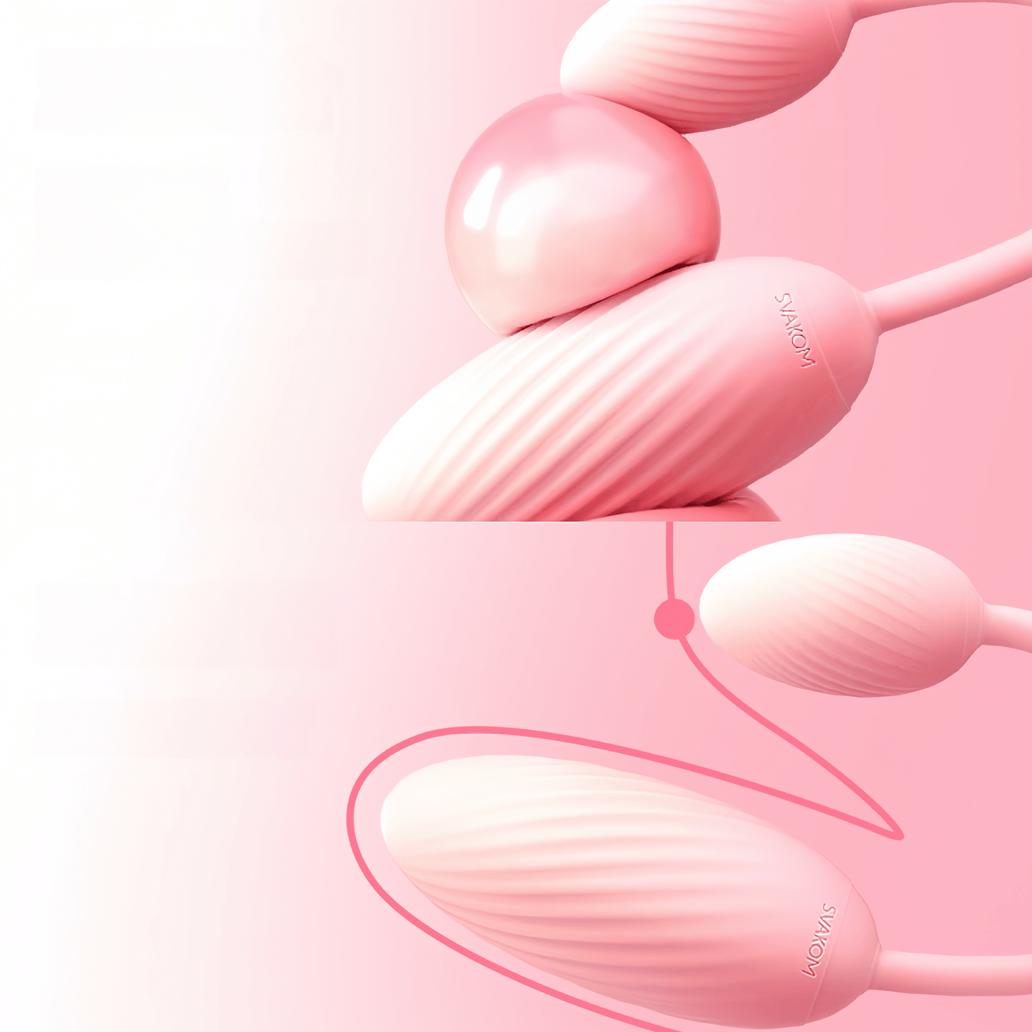Diagram of CG dual-point stimulation technology. Dual motors simultaneously stimulate the C-spot and G-spot, achieving both internal and external orgasms.