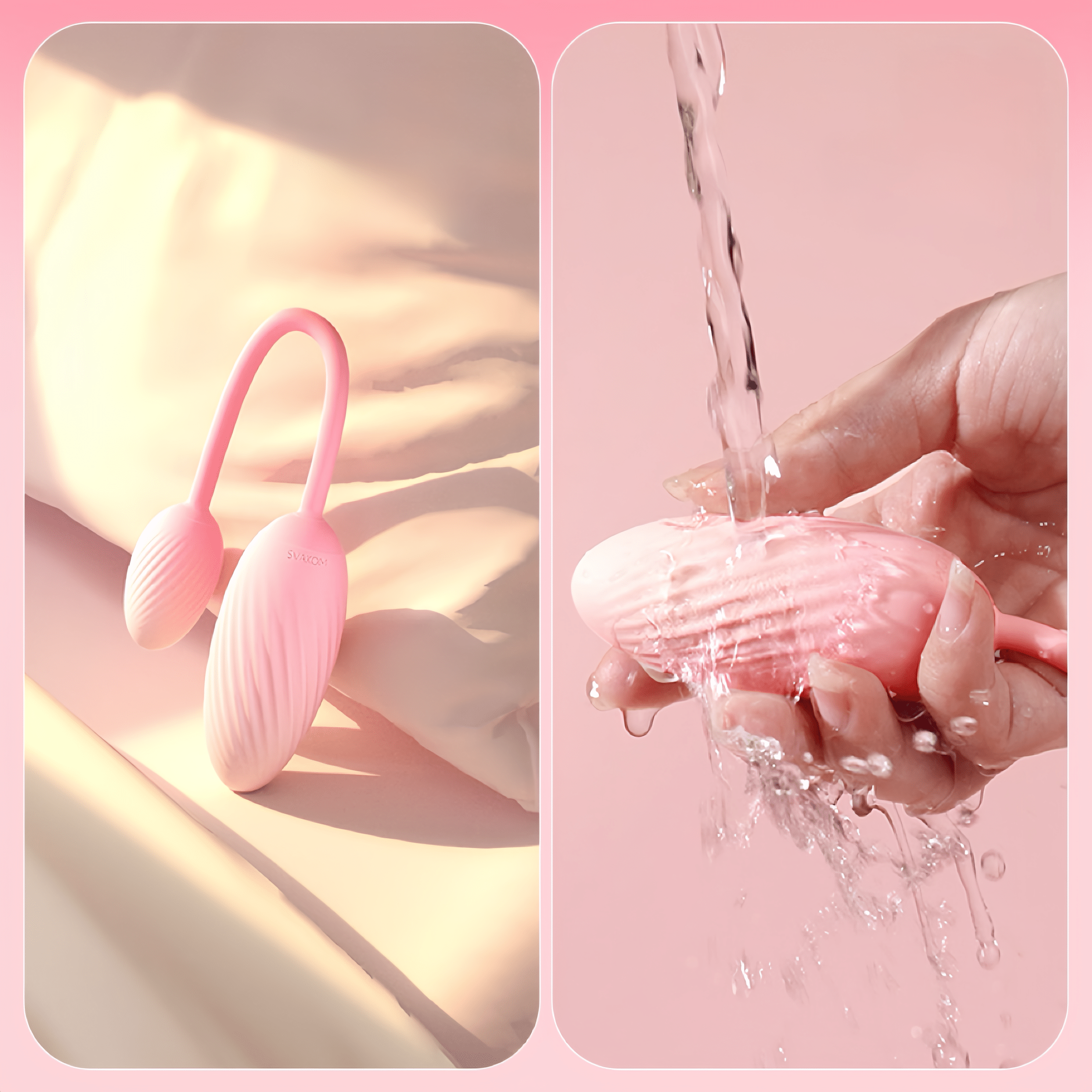 Laboratory test data confirms quietness of ≤60 decibels and compatibility with female anatomy.