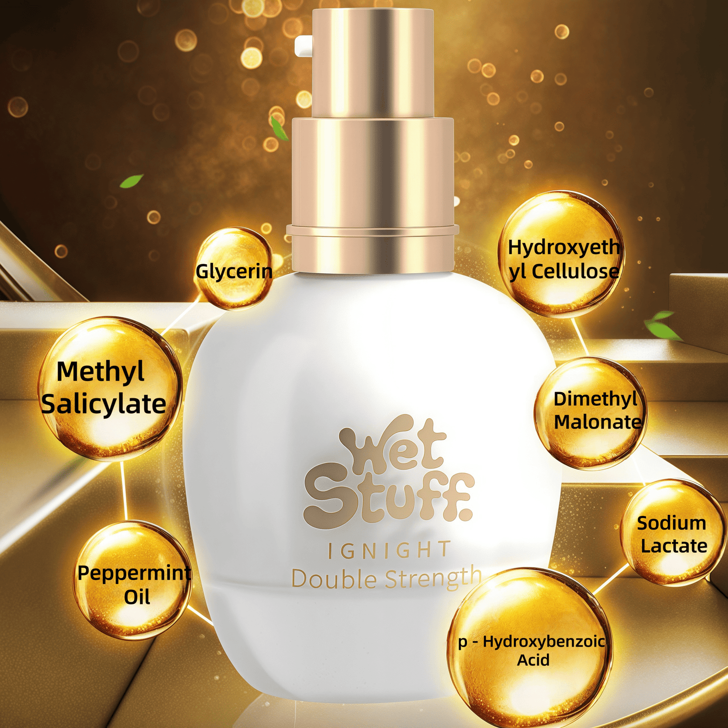Enhancing sensitivity with a botanical extract formula that stimulates intimate sensitivity and aids orgasm.