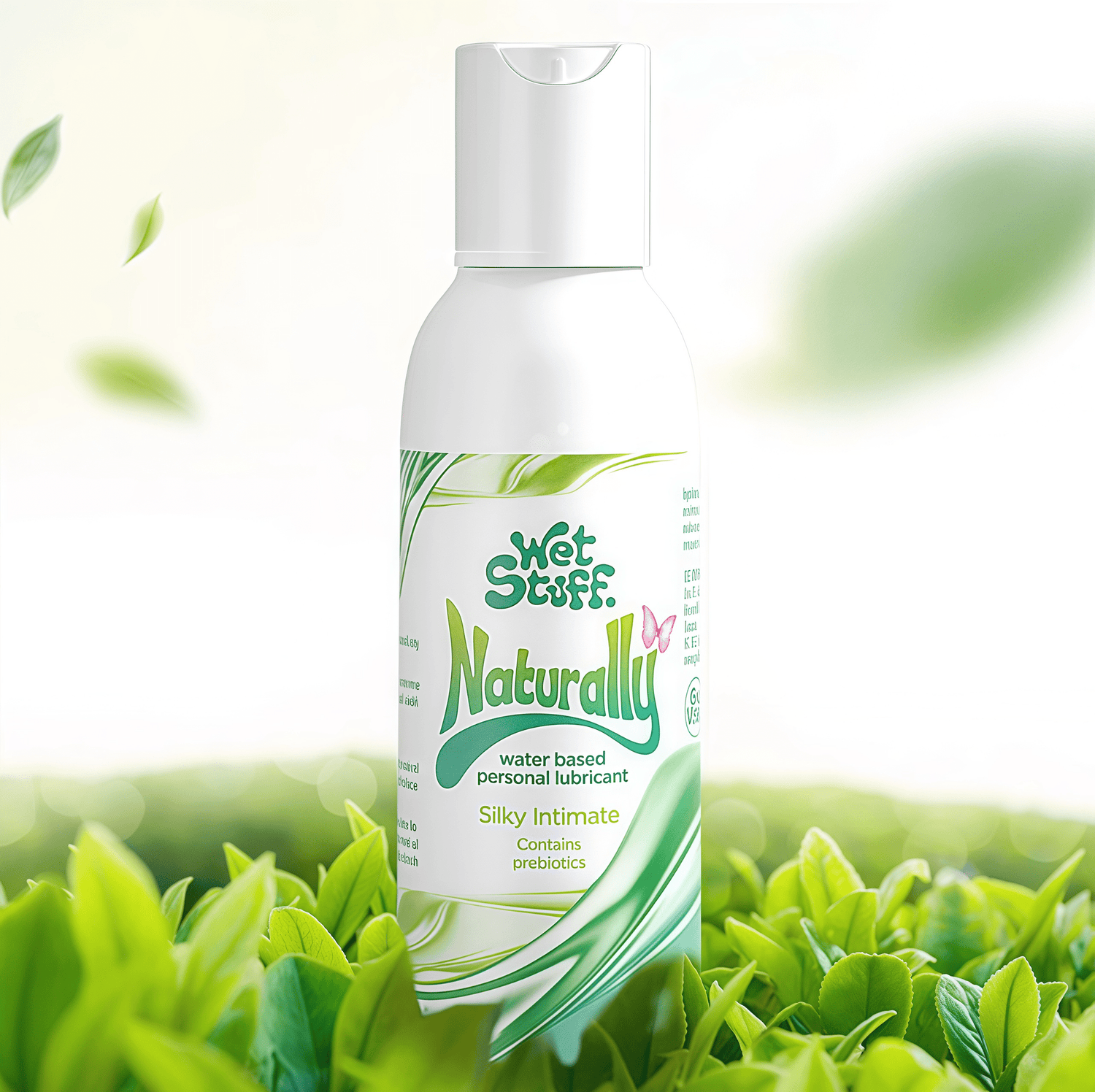 Wet Stuff Plant-Fermented Natural Lubricant (125g), a 40-year-old Australian brand. A pure, plant-based formula containing corn extract, coconut, and rose extract.