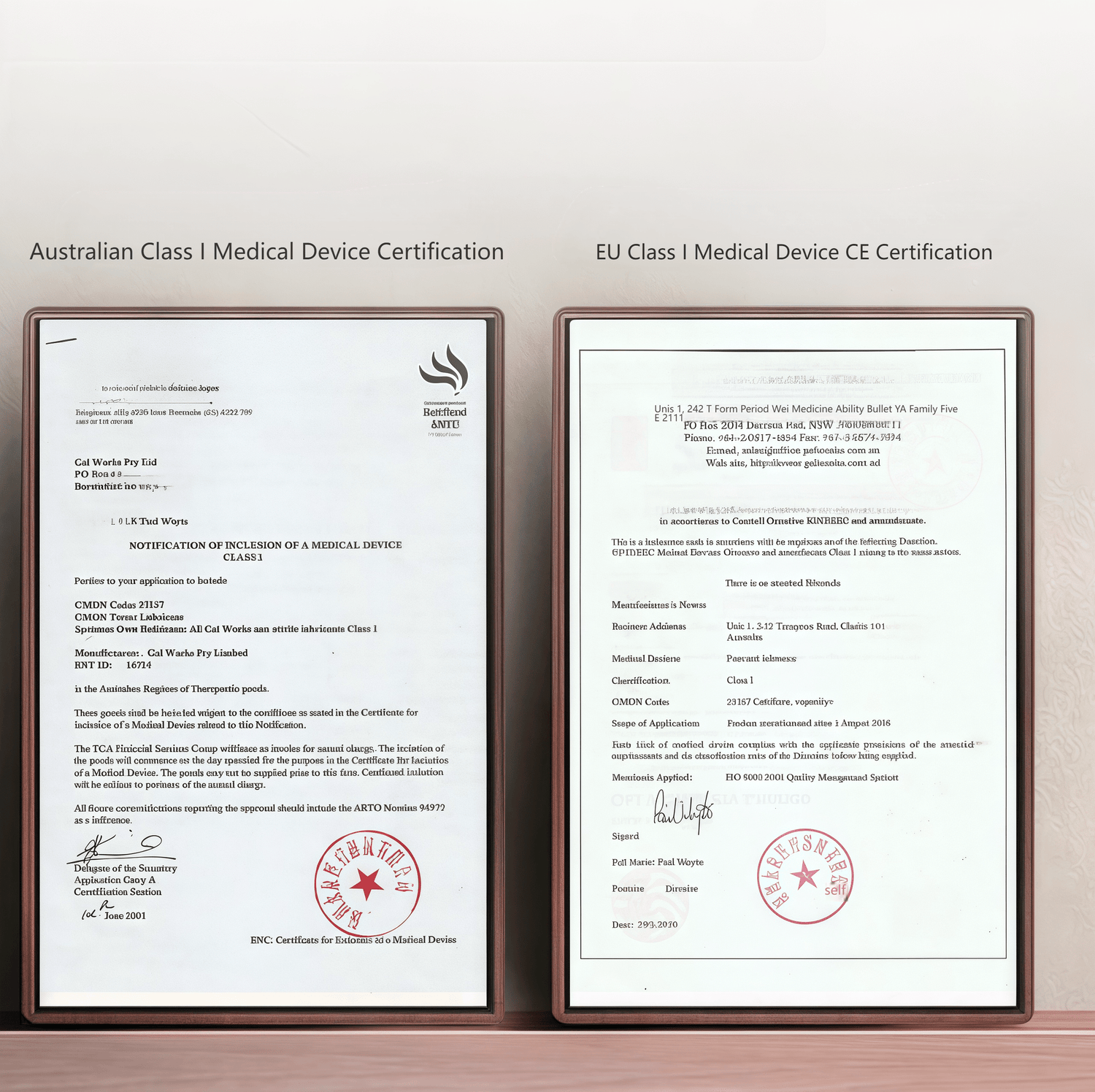 Wetstuff Plus medical-grade lubricant is certified as a Class I medical device in Australia and CE certified in the EU.