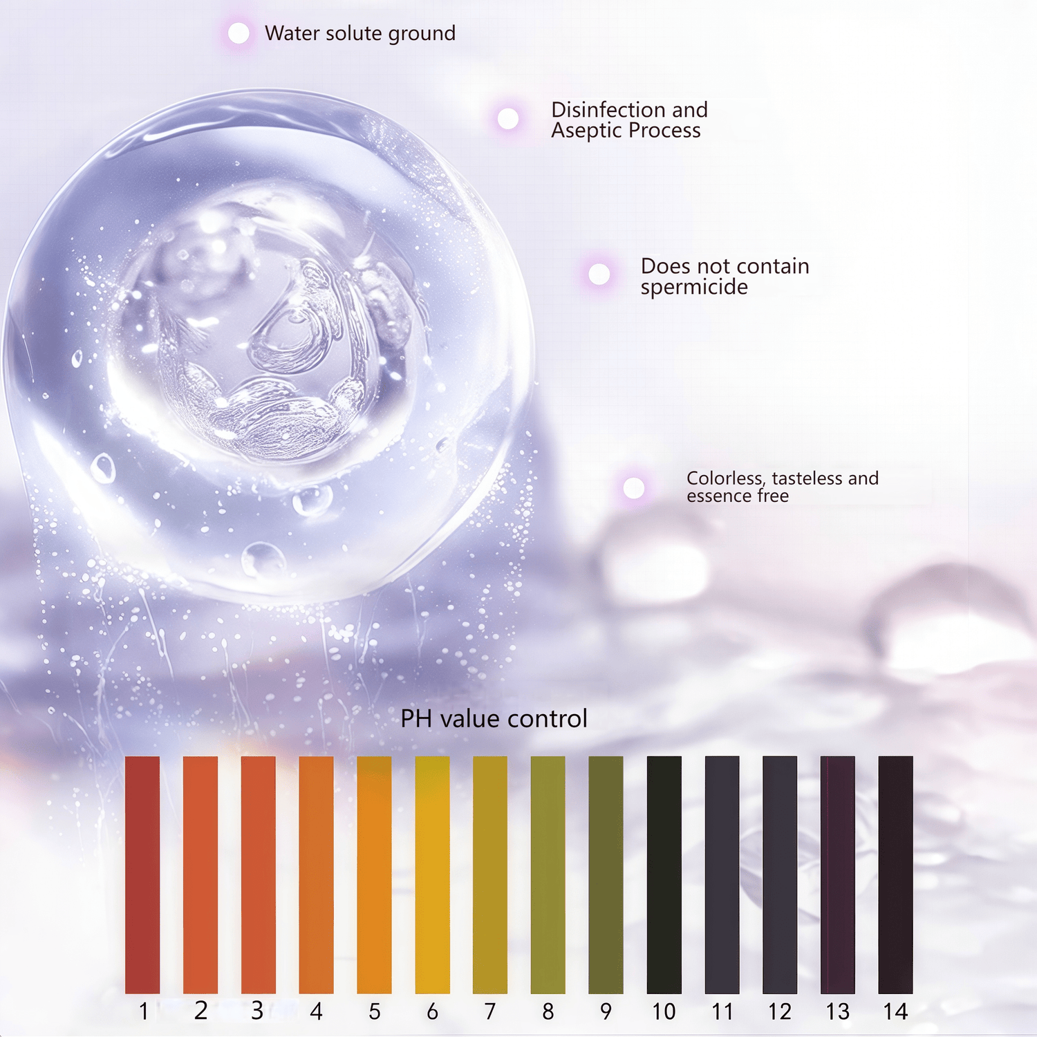 Wetstuff Plus pH-balanced lubricant, close to the body's natural pH (4-6), is gentle and protective for sensitive areas.
